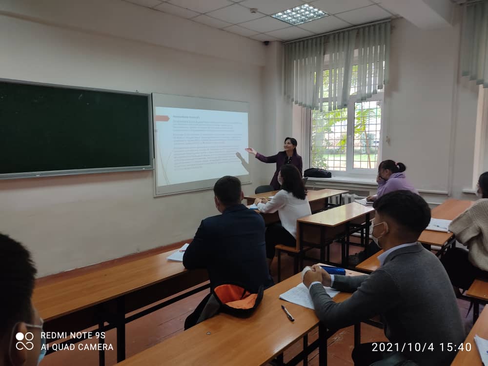 Implementation of the Course on Export Control at the Faculty of Law of KNU